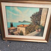 quadri dipinti ad olio su tela pittore Augusto Cis