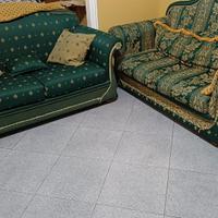 Coppia divani con letto matrimoniale