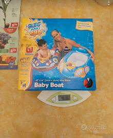 Baby boat per 2 anni blu-rosso 