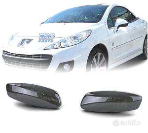 FRECCIE SPECCHIO PER PEUGEOT CITROEN LED NERO FUMÈ
