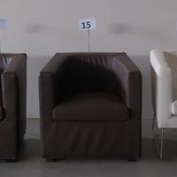 Poltrone artigianali in pelle