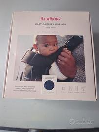 Marsupio BabyBjörn One Air - Mesh 3D Traspirante, Blu Navy | Ergonomico, Dalla Nascita Ai 3 Anni - Foto 11