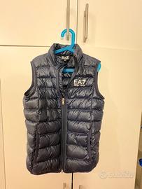 Emporio Armani gilet EA7 imbottito con cappuccio