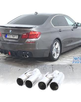 TERMINALI SCARICO BMW E60 E61 E90 E91 E92 E93 F10 