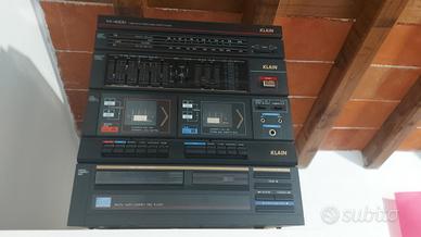 Impianto stereo  anni 90 vintage