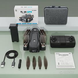 Drone Pieghevole Talatoyus TL16 GPS con Telecamera