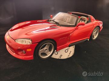 modellino auto DODGE Viper 1:18 in metallo