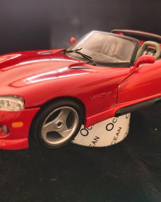 modellino auto DODGE Viper 1:18 in metallo
