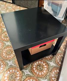 Tavolino legno ikea con ripiano