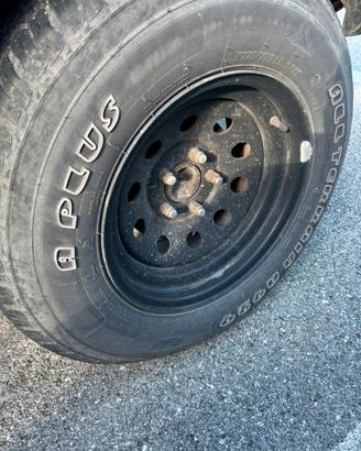 Jeep Cherokee xj / Wrangler yj cerchi modular neri