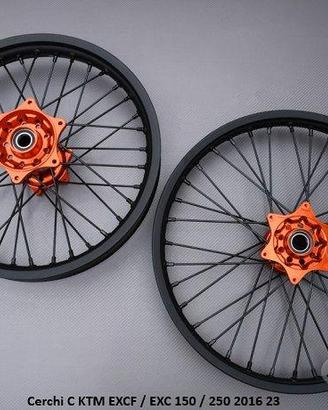 Cerchi C KTM EXCF / EXC 150 / 250 2016 23