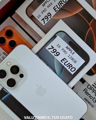 IPHONE 16 PRO 128GB bianco