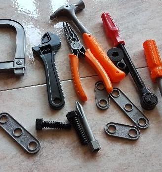 Attrezzi da lavoro per bambini