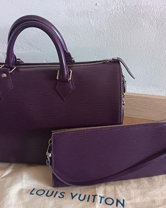Bauletto Vuitton in Epi borgogna