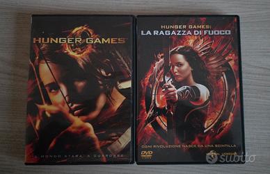 DVD primi due capitoli di Hunger Games