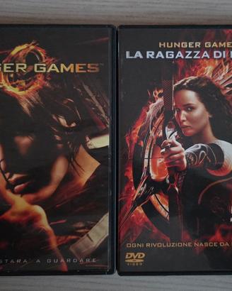 DVD primi due capitoli di Hunger Games