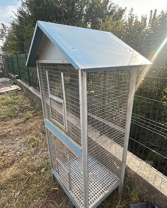 GABBIA PER UCCELLI DA ESTERNO
