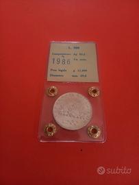 500 Lire caravelle Fior di Conio  1986