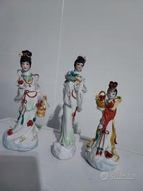 Statuine donne cinesi antiche
