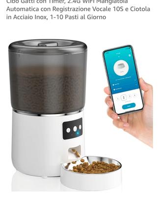 Distributore automatico di crocchette