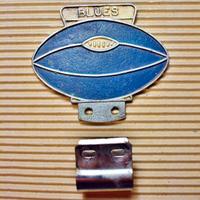 Vintage Car Badge "BLUES RUGBY" (New Zealand)