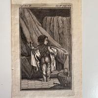 Antiche Incisioni  Histoire naturelle Berne  1792