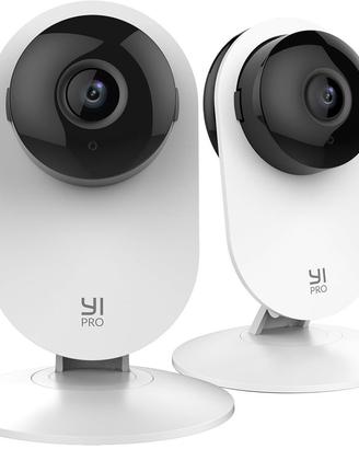 2 Telecamere di sicurezza YI Home 2K PRO 3MP