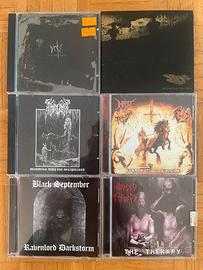Lotto di CD Black / Death Metal rari