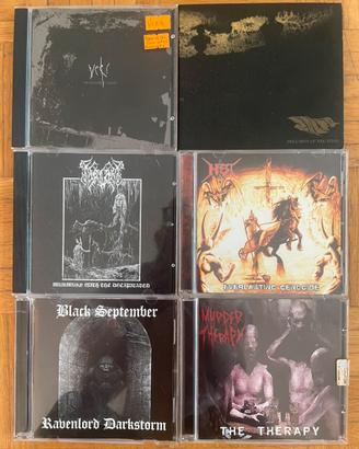 Lotto di CD Black / Death Metal rari