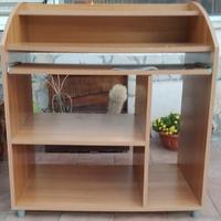 Scrivania Computer / Scaffale Portaoggetti