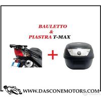 Kit bauletto e piastra tmax 2008 2011 28 lt