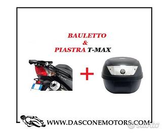 Kit bauletto e piastra tmax 2008 2011 28 lt