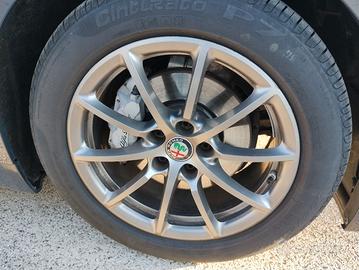 cerchi e pneumatici Giulia 