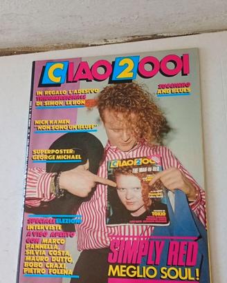 Ciao 2001 N.24 ANNO 1987  + adesivo simon le bon
