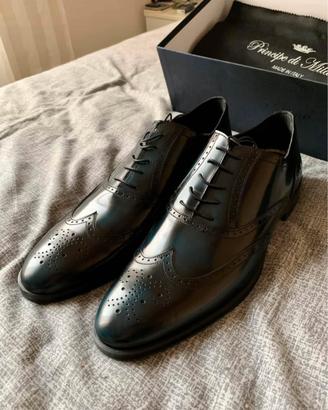 Scarpe da cerimonia Principe di Milano in Pelle