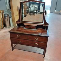 cassettiera con specchio 