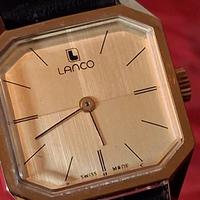 orologio da polso Vintage Lanco cioccolatino Mecca