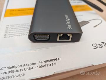 Adattatore multiporta mini docking usb-c