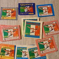 Calciatori Panini bustine vari anni 70 80 90 00