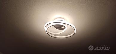 Plafoniere a led spirale