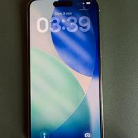 iPhone 15 pro max 256GB Bianco