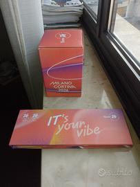 olimpiadi milano cortina-set bicchiere e spilla