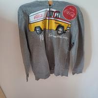 Felpa con Cappuccio Coca-Cola - Full Zip - TG XL
