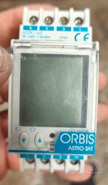 Interruttore orario 2 relè Astro Sat Evo 20 Orbis