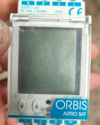 Interruttore orario 2 relè Astro Sat Evo 20 Orbis