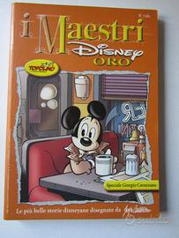 Autografo G. Cavazzano su libro Disney gennaio "04