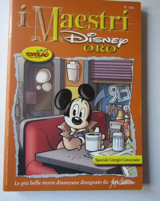 Autografo G. Cavazzano su libro Disney gennaio "04