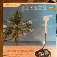 Doccia da Campeggio con Pompa 12V