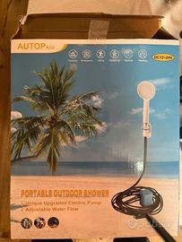 Doccia da Campeggio con Pompa 12V