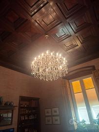 GRANDE LAMPADARIO MARIA TERESA 18 LUCI